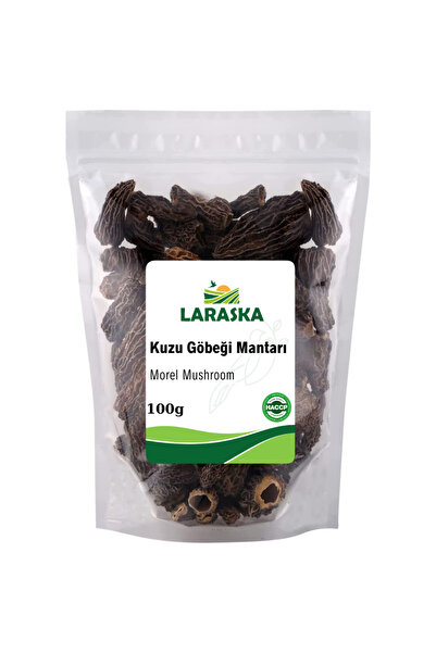 Laraska Kuzu Göbeği Mantarı 100gr Dried Morel Mushroom