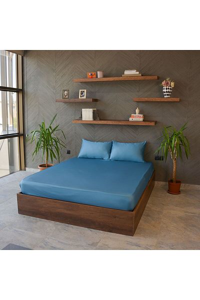 Yuvam Single Flat Painted Sheet Set 100% Cotton Ranforce