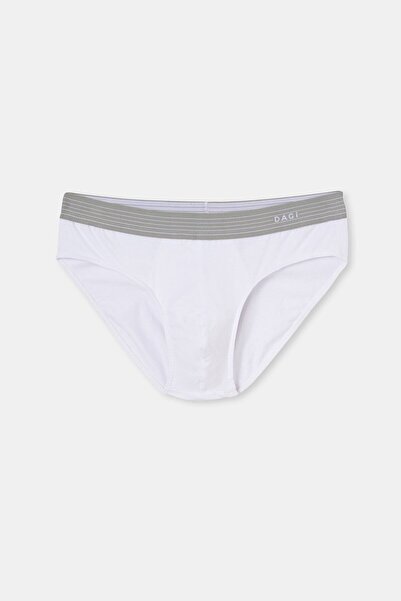 Dagi Slip sport de lux, compact, din bumbac pieptănat Lycra, pachet de 6