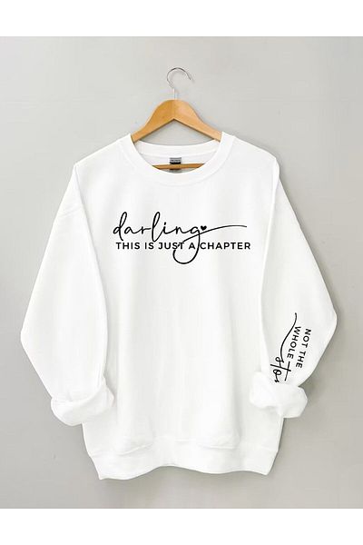 Massgai Φούτερ Unisex Oversize Darling Design - Crew Neck, Hoodie