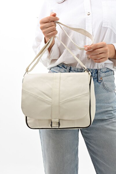 Erzeno Geanta de umar dama - Husa din piele naturala