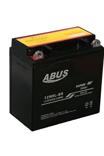 Abus 12v 9ah Motosiklet Aküsü Dik