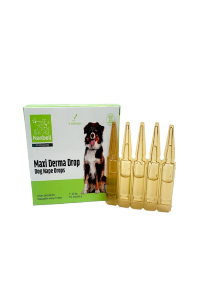 Nanbell MAXİ DERMA DROP 11*20kG KÖPEK DAMLASI