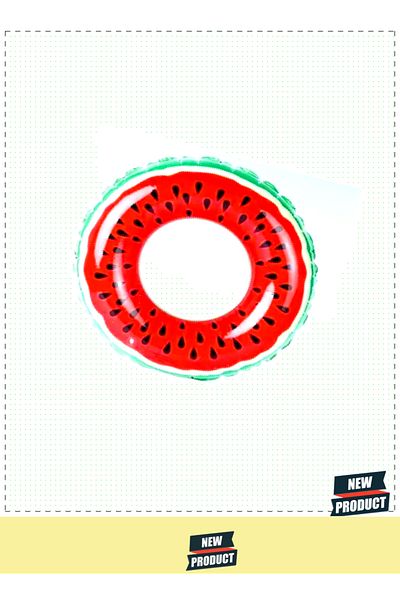 OMZ Kzl-95821 50cm Bagel Watermelon Patterned Boy Girl Children's Toys - Educational Toy