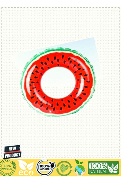 OMZ Kzl-95821 50cm Bagel Watermelon Patterned Boy Girl Children's Toys - Educational Toy
