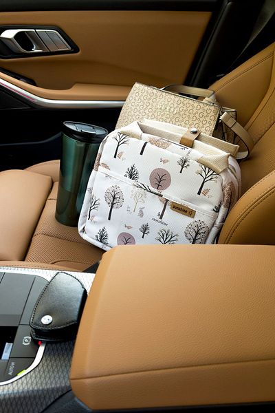 SUNSHINE Tree Pattern Thermal Heat Insulation Supplementary Food Food Carrying Nutrition Shoulder Bag