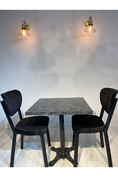 Resa mobilya design Balkon Masa Sandalyesi Cafe Masa Sandalyesi Döküm Ayaklı ...