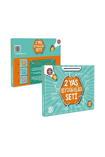 Çocuk Akademi 2 Yaş Etkinlik Seti