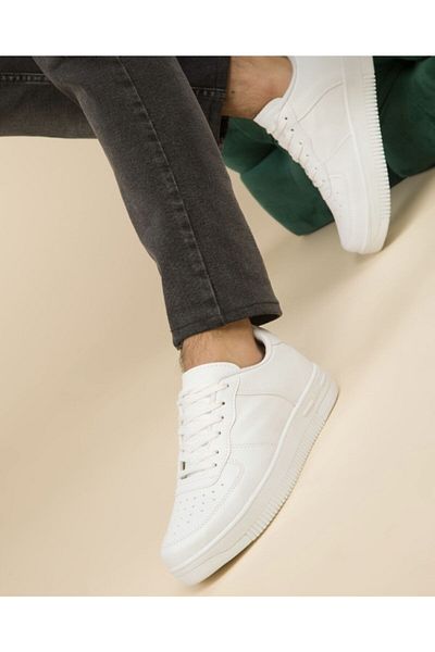 COTCH & SODA Unisex Λευκά αθλητικά παπούτσια