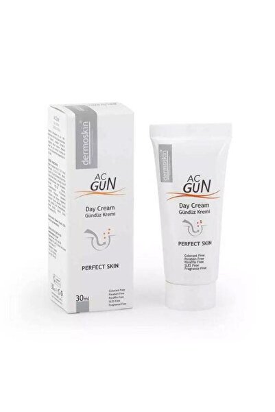 Dermoskin Acgun Nemlendirici Gündüz Kremi 30 ML - Diş Beyazlatıcı Köpük Hediye