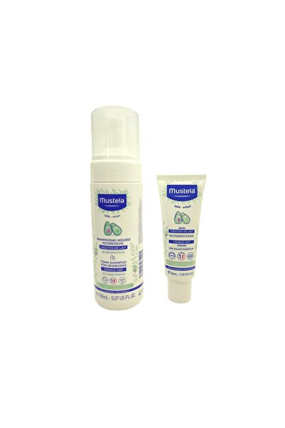 Mustela Saç Pullanmalarına Karşı Bakım Seti ( Cradle Cap Krem 40ml + Yenidoğa...