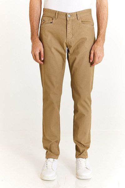 U.S. Polo Assn. Ανδρικό παντελόνι US Polo AssnStandard Fit ίσιο πόδι, κανονική μέση, μαύρο ανδρικό παντελόνι1873679
