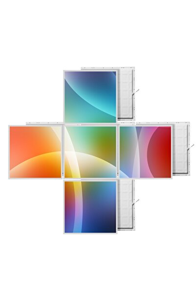 60X60 Led Panel Aydınlatma Desenli 3x3 5 li Grup Özel Seri 46511416SA