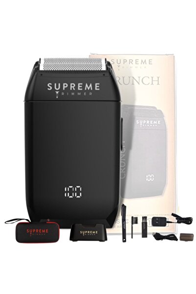 Supreme Trimmer Crunch Sıfırlama Tıraş Makinesi Stf602 Siyah - Islak Kullanım