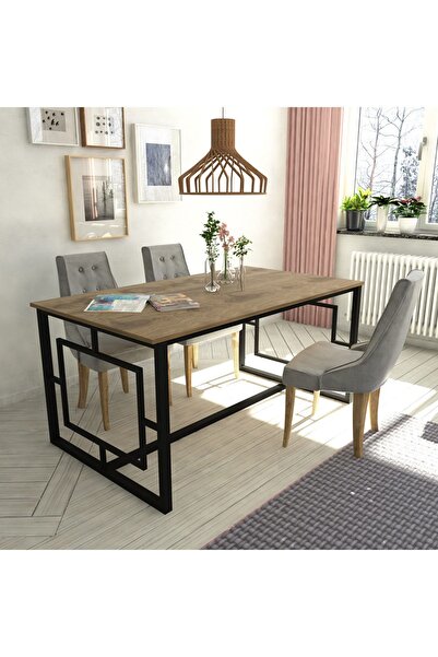 Decorotika ALİN YEMEK MASASI SİYAH