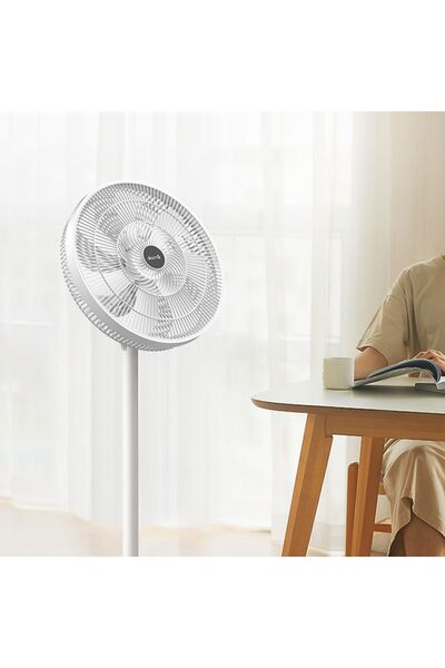 Deerma FD10 Ayaklı 17" 60W 3 Kademe 7 Pervaneli Vantilatör(Deerma Türkiye Garantili)