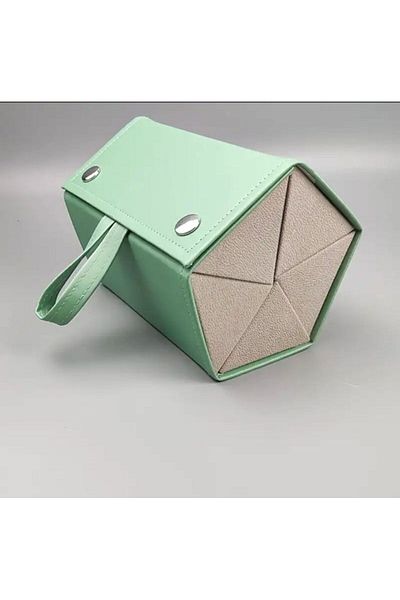 Le Majeur Portable Glasses Case - 5 Compartment Glasses Container Box, Travel Sunglasses Box