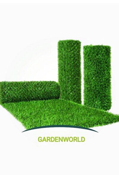 gardenworld Hat Tel Çit - Çim Görünümlü Çit - 120 Cm X 10 Metre Bağ Teli Içinde