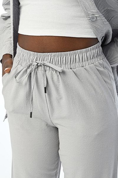 Orfeo Negro Women's Comfortable Fit - Elastic Waist Trousers