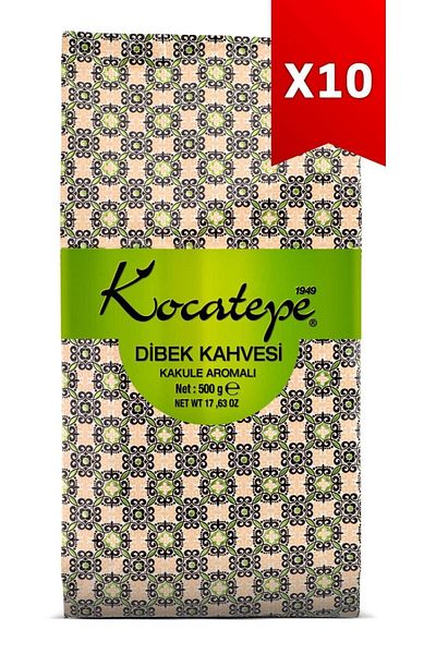 KOCATEPE KAHVE Dibek Coffee 10 X 500 Gr Foil