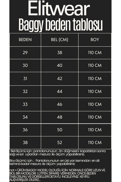 ElitWear Men's Baggy Style Loose Trousers with Side and Back Pockets