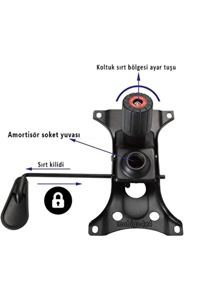 Tura Ofis İthal Tek Kollu Mekanizma(15×25 CM)