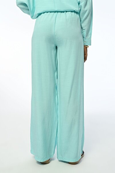 Orfeo Negro Women's - Straight Cut Elastic Waist Pants