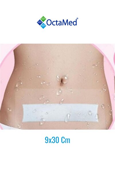Genel Markalar Su Geçirmez Şeffaf Pu Film Yara Örtüsü (sezeryan Bandı) Octamed 5 ADET 9cmx30cm