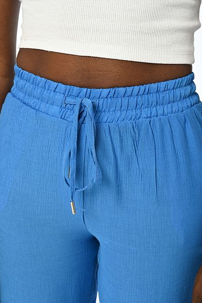 Orfeo Negro Femei - Pantaloni cu talie elastică cu croială dreaptă și potrivire confortabilă