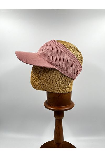 BALIENTE Tennis Visor Women's Hat - Salmon Lycra