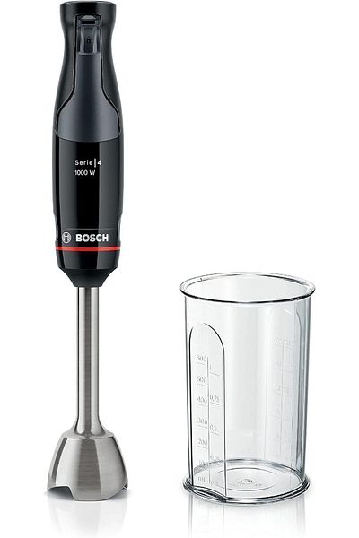 Bosch خلاط يدوي سلسلة 4 ErgoMaster 1000 واط أسود، أنثراسيت MSM4B610