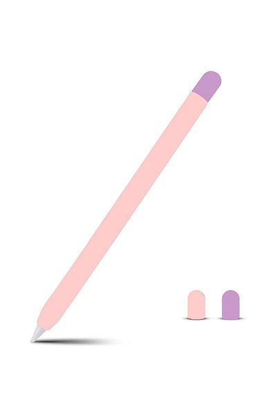 34center Pencil 2. Generation Compatible Silicone Protection Case (2 Silicone Heads) (Not Product Pen)
