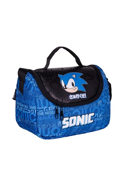 WİGGLE Sonic the Hedgehog Wiggle Children's School Lunchbox - Blue