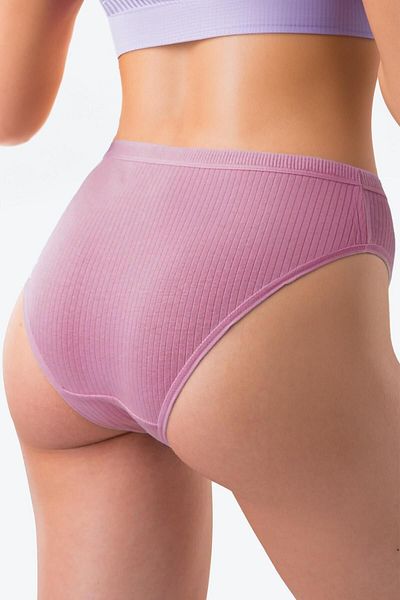 Humaone طقم سراويل داخلية مضلعة من القطن 100% مكونة من 5 قطع - Bk2-a8