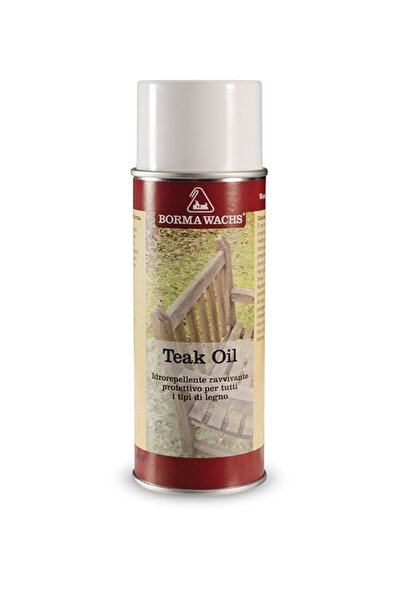 BORMA WACHS Teak Oil Spray - Solvent Bazlı Sprey Tik Yağı 400 ml