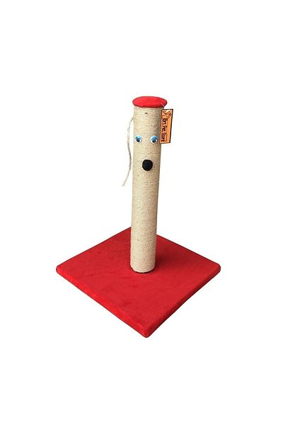 BRT Pet Red Cat Scratching Board - 42 Cm