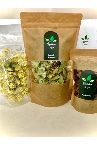 egeden doğal gıda Tilya Kürü 3 Lü Set Ihlamur ( 30 gr ),altın Otu ( 20 gr ), ...