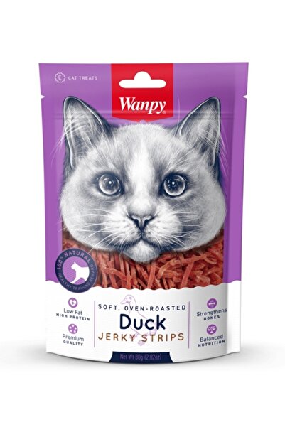 Wanpy Oven Roasted Fileto Ördek Yumuşak Taneli Kedi Ödülü 80gr