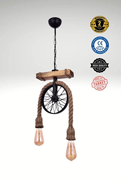 HM AYDINLATMA Bisiklet 2'li aydınlatma, salon, oturma odası şık kaliteli ürün