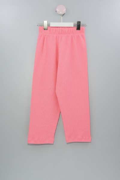 ZUZUNGA Pink Corduroy Girl's Pajama Set - Pocketed