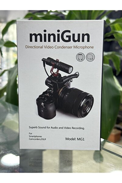 GGT KAMERA ÜSTÜ VİDEO MİKROFON