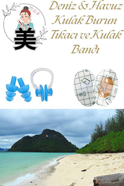 FORSEİ LUCA Yüzme Havuz Ve Deniz Seti Kulak Burun Tıkacı Ve 10'lu Plaj Havuz ...