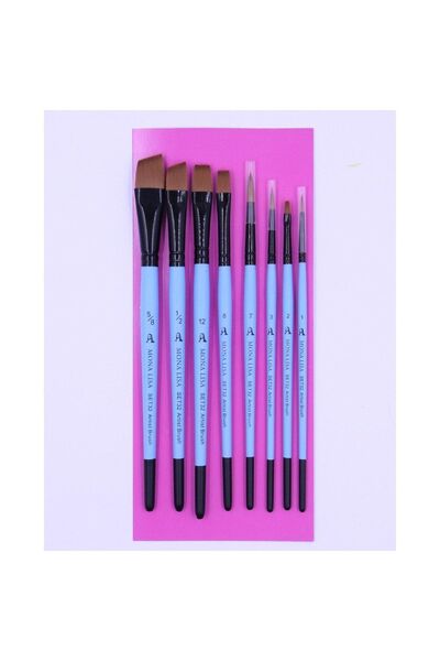 Monalisa Mona Lisa Çok Amaçlı Sanatsal Fırça Seti 8li No 32 Sfset32