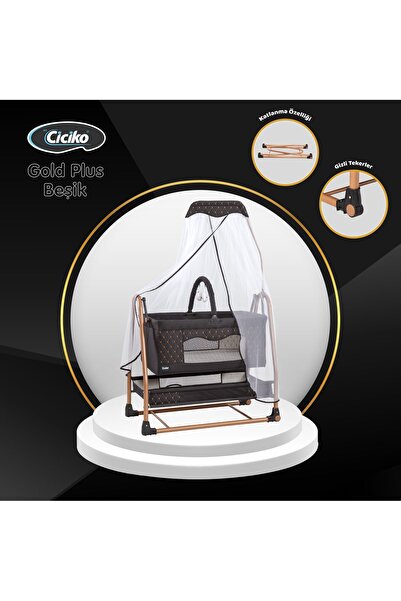 Ciciko C-1100 Gold Plus Lüks Tüllü Beşik