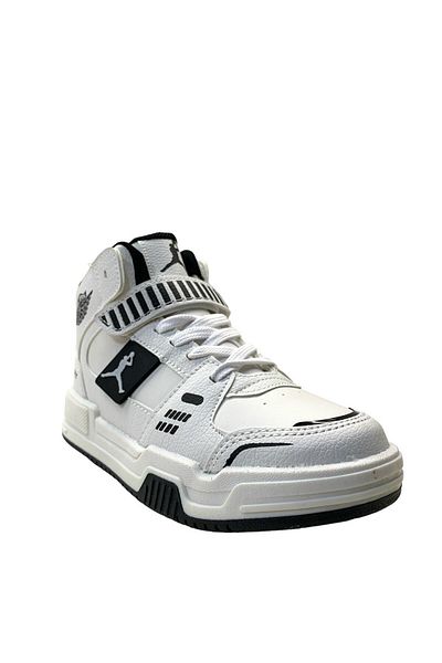 Cool Tenis ortopedic unisex pentru copii - King White High Top