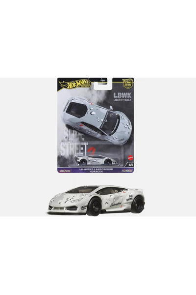 HOT WHEELS LB-WORKS Lamborghini Huracan Premium Slide Street 2 (2024) Model A...
