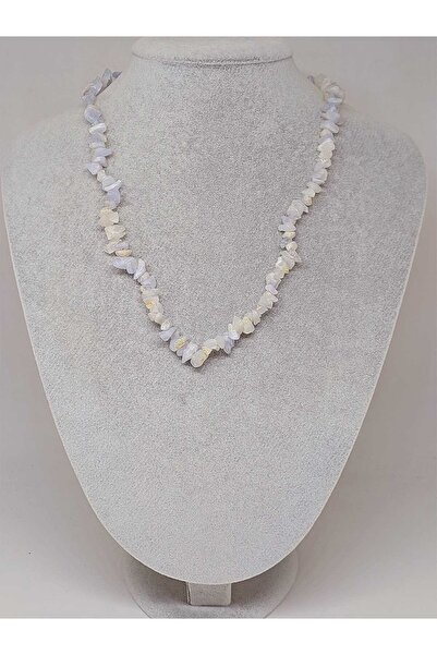 Yasamtohumu Невеликий кулон з каменем калцедон - 52206