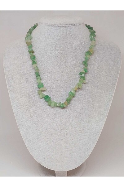 Yasamtohumu Ogrlica od malog aventurinskog kamena - 52218