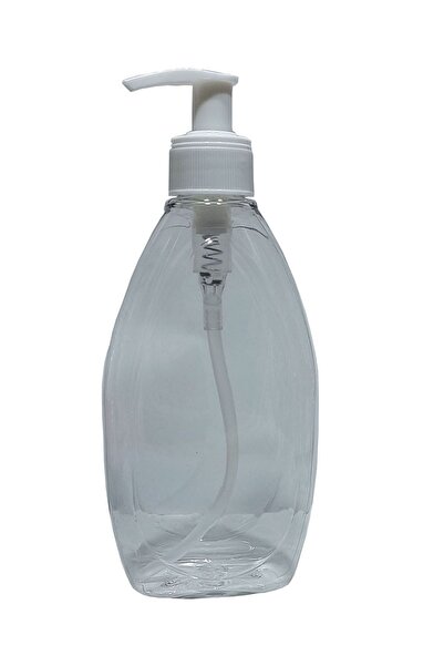 Alsun 1 bucată de dozator de săpun lichid de 400 ml, model plat, sticlă goală...