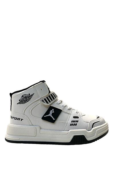 Cool Tenis ortopedic unisex pentru copii - King White High Top